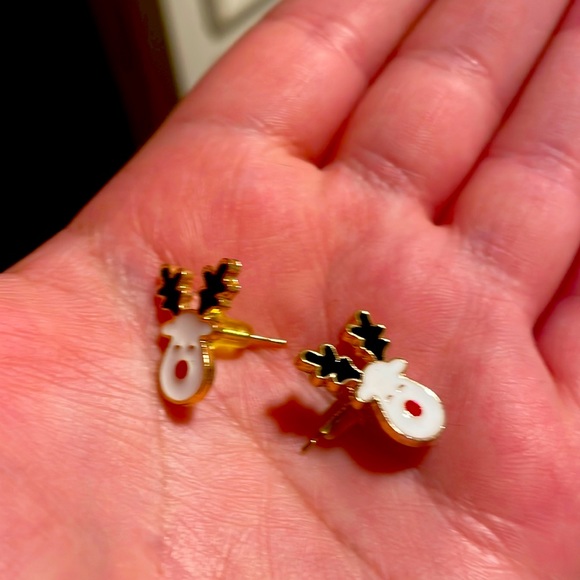 Jewelry - Christmas reindeer earrings